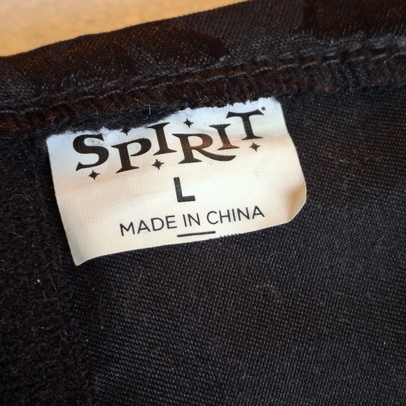 Spirit Halloween Red and Black Zipper Lace-Up Boning Corset Women Size Large - Picture 10 of 16